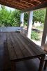 Terrasse ombragée